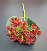 Fir Hortensie artificială vișiniu închis – 32cm